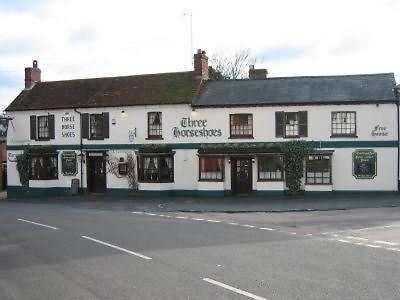 The Three Horseshoes Drayton Parslow Ngoại thất bức ảnh